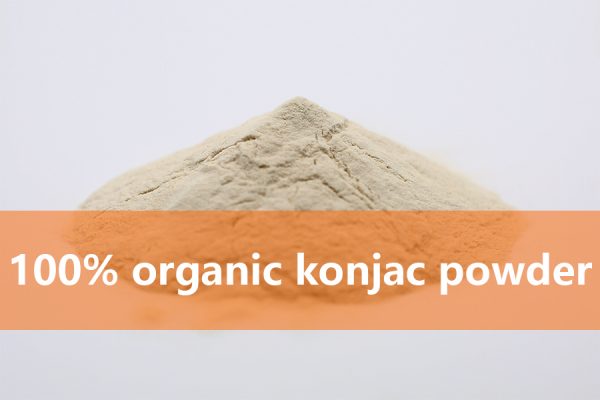 100% organic konjac Powder